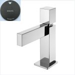 Bruma Adamastor Bateria umywalkowa jednootworowa z korkiem Click-Clack Gunmetal 3010142MG