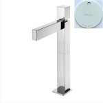 Bruma Adamastor Bateria umywalkowa jednootworowa bez korka Pure White 3012102PW