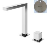Bruma Adamastor Bateria umywalkowa 2-otworowa z korkiem Click-Clack Morning Mist 3010002MM
