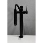   Galatea Design Orion Bateria kuchenna z ruchomą wylewką czarny mat GD620MB W MAGAZYNIE!!