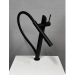   Galatea Design Orion Bateria kuchenna z ruchomą wylewką czarny mat GD620MB W MAGAZYNIE!!