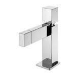 Bruma Adamastor Bateria bidetowa jednootworowa z korkiem Click-Clack Chrom 3010242CR