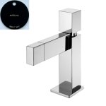 Bruma Adamastor Bateria bidetowa jednootworowa z korkiem Click-Clack Night Sky 3010242NS