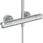 Ideal Standard Ceratherm T50 Zestaw prysznicowy termostatyczny z deszczownicą chrom A7704AA
