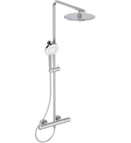 Ideal Standard Ceratherm T50 Zestaw prysznicowy termostatyczny z deszczownicą chrom A7704AA