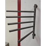       Galatea Design Lulu Grzejnik elektryczny obrotowy 62,2x51,6 cm gunmetal GD622GM W MAGAZYNIE!!