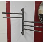       Galatea Design Lulu Grzejnik elektryczny obrotowy 62,2x51,6 cm gunmetal GD622GM W MAGAZYNIE!!