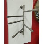       Galatea Design Lulu Grzejnik elektryczny obrotowy 62,2x51,6 cm gunmetal GD622GM W MAGAZYNIE!!