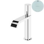 Bruma Avalon Bateria bidetowa jednootworowa bez korka Pure White 1890201PW