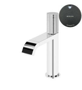 Bruma Avalon Bateria bidetowa jednootworowa bez korka Gunmetal 1891000MG