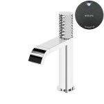 Bruma Avalon Bateria bidetowa jednootworowa bez korka Gunmetal 1891001MG