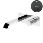 Bruma Avalon Bateria umywalkowa podtynkowa bez korka Gunmetal 1890103MG