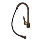 Bleu Provence Bateria kuchenna z wyciaganą wylewką dark bronze RKA05BG