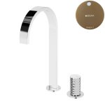 Bruma Avalon Bateria umywalkowa 2-otworowa bez korka Sunset 1890005SS