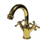   Galatea Design Retro Bateria umywalkowa gold GDCH27GOLD W MAGAZYNIE!!