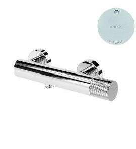 Bruma Avalon Bateria natryskowa jednouchwytowa Pure White 1893100PW