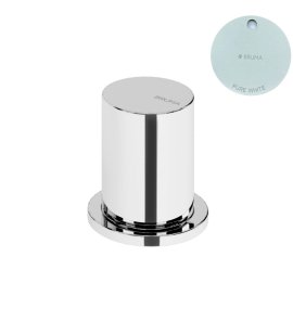 Bruma Avalon Bateria wannowa jednouchwytowa nablatowa Pure White 1892004PW