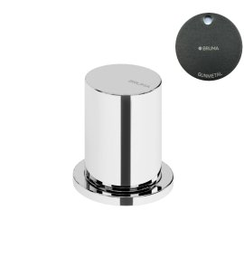 Bruma Avalon Bateria wannowa jednouchwytowa nablatowa Gunmetal 1892004MG