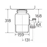 InSinkErator Model 46-2 AS Rozdrabniacz odpadków organicznych 77969T