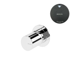 Bruma Avalon Bateria natryskowa podtynkowa jednouchwytowa Gunmetal 1891201MG