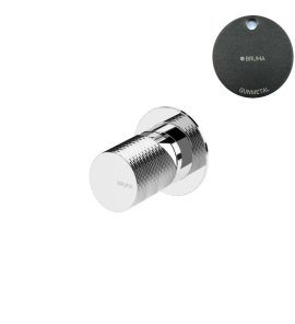 Bruma Avalon Bateria natryskowa podtynkowa jednouchwytowa Gunmetal 1893105MG