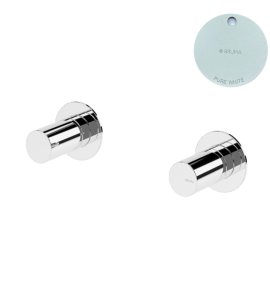 Bruma Avalon Mieszacz podtynkowy 2-otworowy Pure White 1899501PW