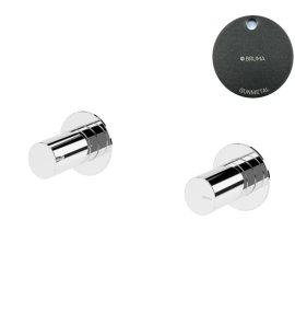 Bruma Avalon Mieszacz podtynkowy 2-otworowy Gunmetal 1899501MG
