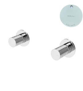 Bruma Avalon Mieszacz podtynkowy 2-otworowy Pure White 1893102PW