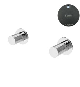 Bruma Avalon Mieszacz podtynkowy 2-otworowy Gunmetal 1893102MG