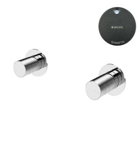 Bruma Avalon Mieszacz podtynkowy 2-otworowy Gunmetal 1893103MG