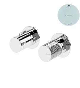 Bruma Avalon Bateria natryskowa podtynkowa jednouchwytowa 2-drożna Pure White 1893106PW