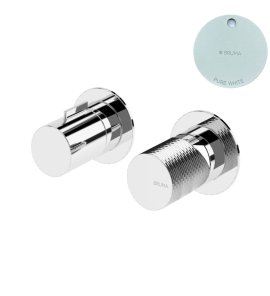 Bruma Avalon Bateria natryskowa podtynkowa jednouchwytowa 2-drożna Pure White 1893107PW