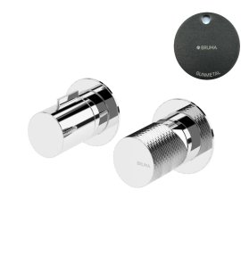 Bruma Avalon Bateria natryskowa podtynkowa jednouchwytowa 2-drożna Gunmetal 1893107MG