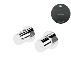 Bruma Avalon Bateria natryskowa podtynkowa jednouchwytowa 3-drożna Gunmetal 1891401MG
