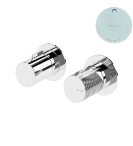 Bruma Avalon Bateria natryskowa podtynkowa jednouchwytowa 3-drożna Pure White 1893108PW