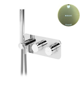 Bruma Avalon Bateria natryskowa termostatyczna podtynkowa z 3-wylotami Sunrise 1842801SR