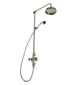 Galatea Design Retro Zestaw prysznicowy termostatyczny ścienny nikiel GDAF3SNKL W MAGAZYNIE!!