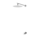 Bruma Avalon Bateria natryskowa podtynkowa z deszczownicą Ø 250 mm ścienną Chrom 1893601CR
