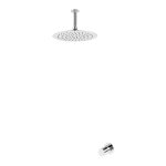Bruma Avalon Bateria natryskowa podtynkowa z deszczownicą Ø 250 mm sufitową Chrom 1895621CR