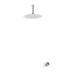 Bruma Avalon Bateria natryskowa podtynkowa z deszczownicą Ø 250 mm sufitową Chrom 1893700CR