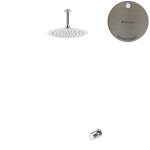 Bruma Avalon Bateria natryskowa podtynkowa z deszczownicą Ø 250 mm sufitową Morning Mist 1893701MM