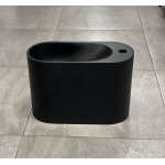   Galatea Design Dinding Umywalka ścienna/nablatowa 45x21 black matt/czarny mat GDMYN311MB W MAGAZYNIE!!