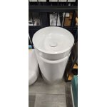    Galatea Design Two Umywalka wolnostojąca z korkiem klik klak ∅38,5 biały połysk GUTWO40.GPB.WH+GUPIL.WHP 