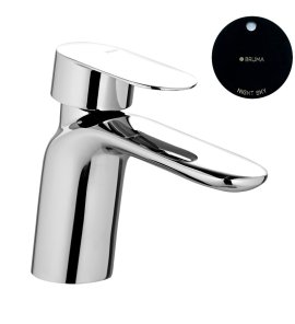 Bruma Spring Bateria umywalkowa jednootworowa z korkiem Click-Clack Night Sky 1120110NS