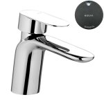 Bruma Spring Bateria umywalkowa jednootworowa z korkiem Click-Clack Gunmetal 1120110MG