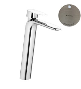 Bruma Spring Bateria umywalkowa jednootworowa z korkiem Click-Clack Morning Mist 1122110MM