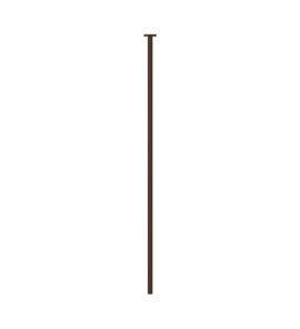 Gessi Venti20 Wylewka umywalkowa sufitowa dark bronze 63399.845
