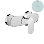 Bruma Spring Bateria prysznicowa ścienna Pure White 1120400PW