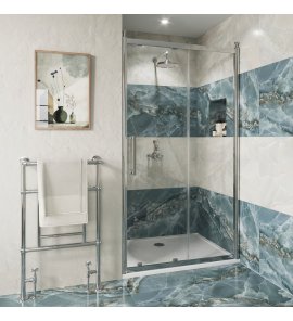 Burlington Classique Drzwi prysznicowe suwane 120x200 chrom CQSLSC1200