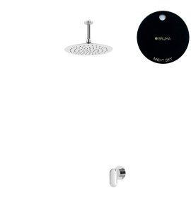 Bruma Spring Zestaw natryskowy z deszczownicą Ø 250 mm sufitową Night Sky 1125609NS